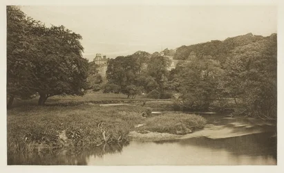 Haddon Hall, vanaf de weiden
