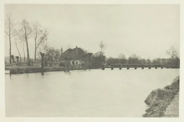 Koningsstuw, rivier de Lea