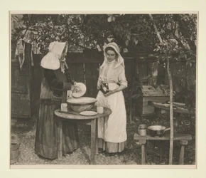 Mevrouw Peck en Mary Critten