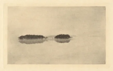 De Eenzame Lagune, in of voor 1895