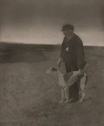 De stroper - een haas in beeld,1888 (foto)