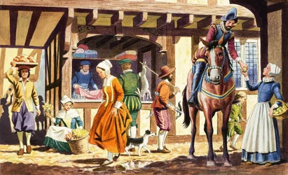 Straatscène