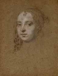 Portret Hoofd van een Dame