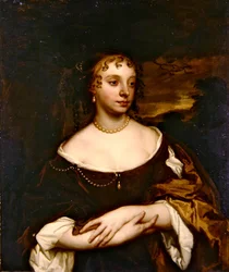 Portret van een Jonge Dame