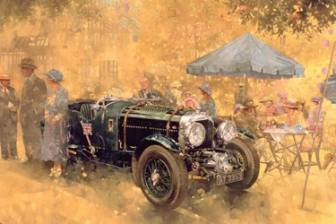 Tuinfeest met de Bentley