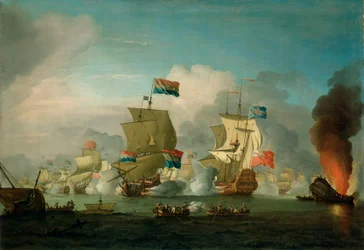 De brand van HMS 