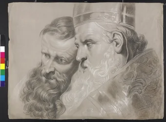 "De Heilige Ambrosius en Keizer Theodosius" door Peter Paul Rubens