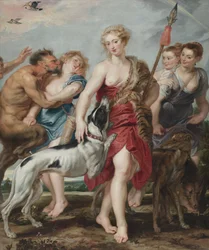Diana en Haar Nimfen Vertrekken voor de Jacht, c.1615