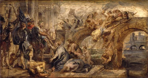 De inname van Parijs door Hendrik IV