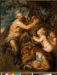Opvoeding van Bacchus, ca. 1630-40