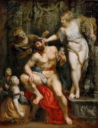 Hercules en Omphale. 1602-05
