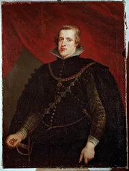 Filips IV van Spanje (olieverf op doek)