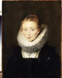 Portret van een hofdame van de infante Isabella