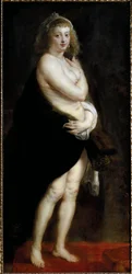 Portret van Helena Fourment, ook wel kleine pelisse genoemd