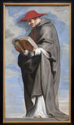 Sint Bonaventura. (Pendant van Sint Franciscus in extase).