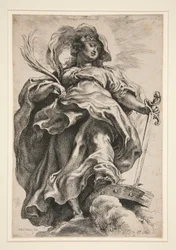 Sint-Catharina in de wolken