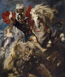 Sint-Joris en de draak, 1606-1608