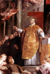Sint Ignatius van Loyola, 16e-eeuwse Spaanse soldaat en stichter van de jezuïeten, 1617-1618