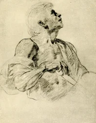 Studie van een krijger