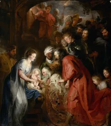 De aanbidding der wijzen, ca. 1619