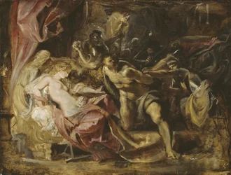 De gevangenneming van Samson, 1609-10