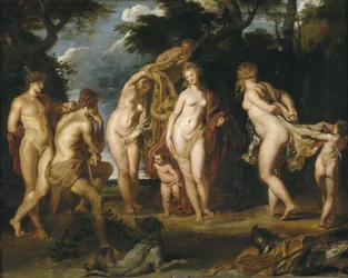 Het oordeel van Paris, ca. 1606