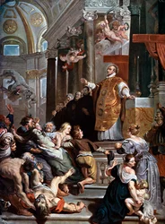 De wonderen van de heilige Ignatius van Loyola, ca. 1617-1618
