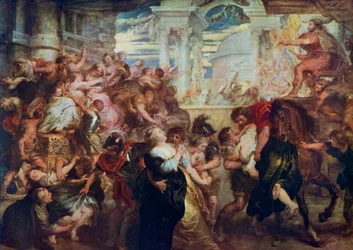 De roof van de Sabijnse vrouwen, c1635-1640, 1912