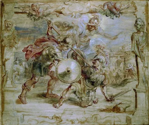 De dood van Hector, 1630-1635