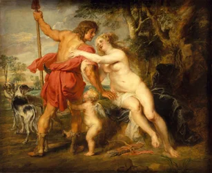 Venus en Adonis, waarschijnlijk midden jaren 1630