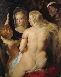 Venus bij een spiegel