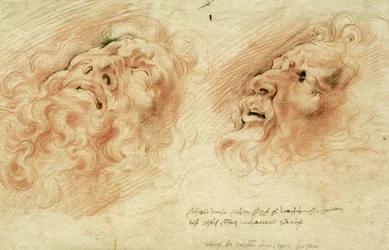 Twee studies naar het hoofd van Laocoön