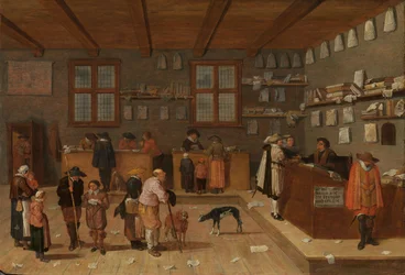 Het kantoor van de advocaat