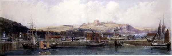 Dover vanaf de veerboot
