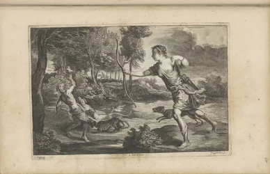 Diana en Actaeon