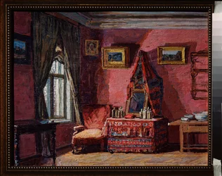 Slaapkamer in het huis van Peter Iljitsj Tsjaikovski