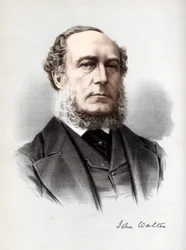 John Walter, Britse gematigde liberale politicus, c1890