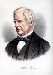 Robert Lowe, 1e burggraaf Sherbrooke, Britse staatsman, ca. 1890