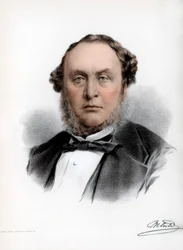 Sir Michael Costa, Italiaans-Britse componist en dirigent, c1890