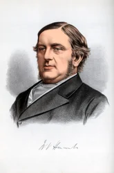 William Vernon Harcourt, Britse liberale staatsman, ca. 1890