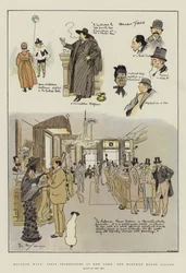 Westerse manieren, eerste indrukken van New York, de Hoffman House Saloon
