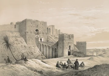 De citadel van Aleppo