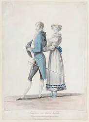 Anglais en Habit Habille, uit Collecties de Costumes