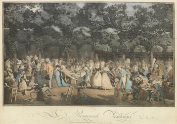 De openbare wandeling, 1792