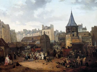 Feestelijkheden gegeven door de stad Parijs op 21/01/1782 ter gelegenheid van de geboorte van de Dauphin Louis Joseph van Frankrijk
