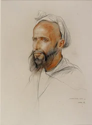 Portret van een Arabier