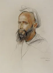 Portret van een Arabier
