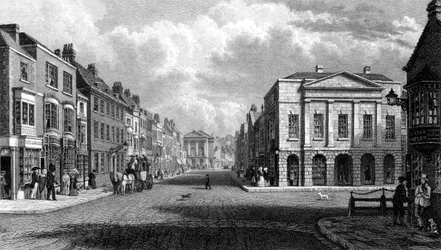 De Hoofdstraat, Newport, Isle of Wight, 1844