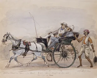 Een bezoek aan de gevangenis, 1849