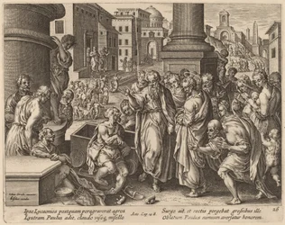 Sint Paulus geneest de lamme man in Lystra